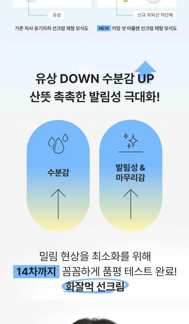 [수분진정] 마몽드 카밍 샷 아줄렌 선크림 35ml 상세페이지 9